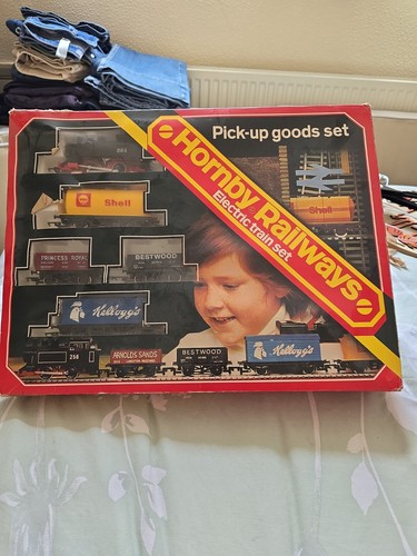 Vintage retro hornby - train, set