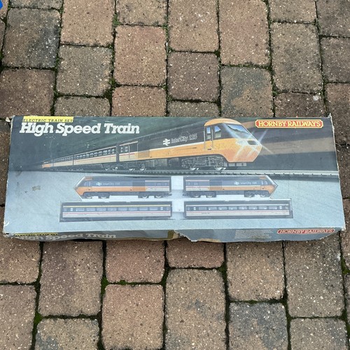 Hornby train set high speed - set,